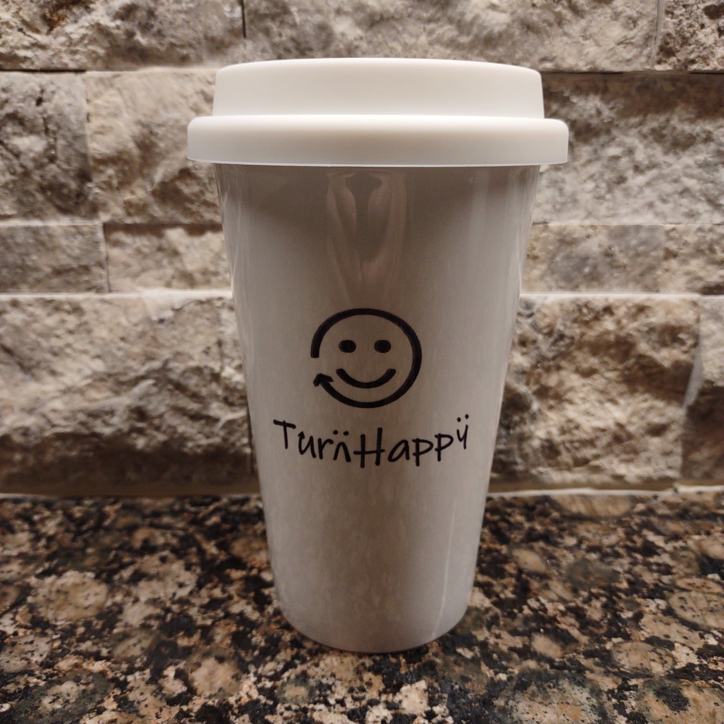 TURNHAPPY lid mug